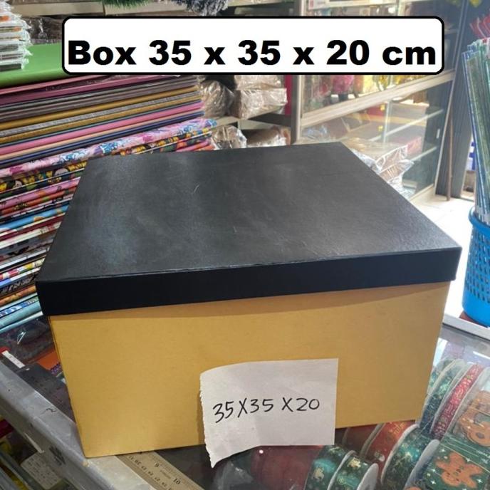

[COD] Hard Box 35 x 35 x 20 cm, Kotak Kado, Box Hampers, Packaging, Gift [COD]
