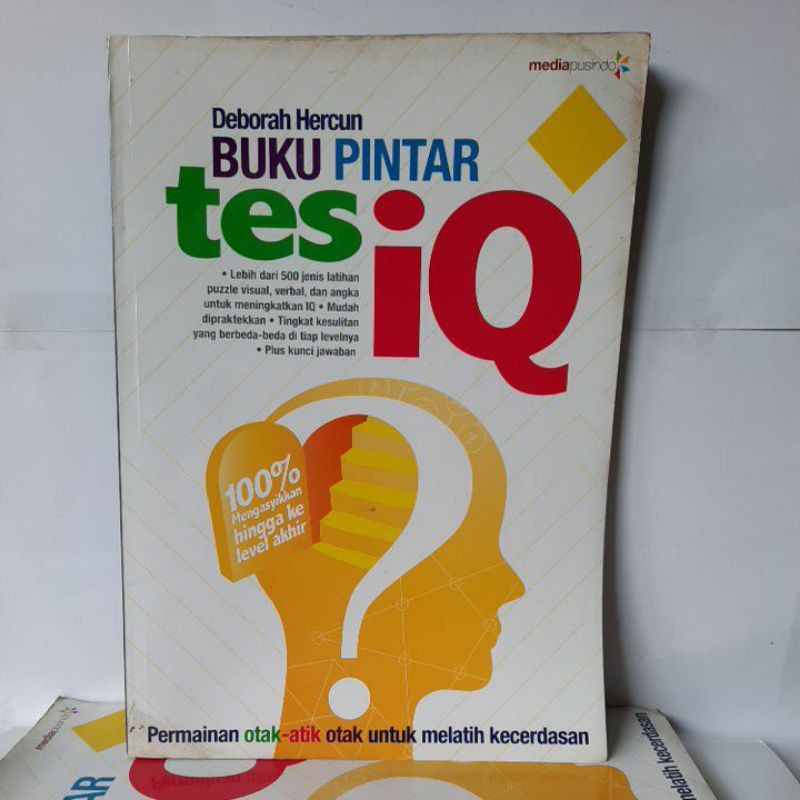 Buku Psikotes Buku Pintar Tes Iq Shopee Indonesia