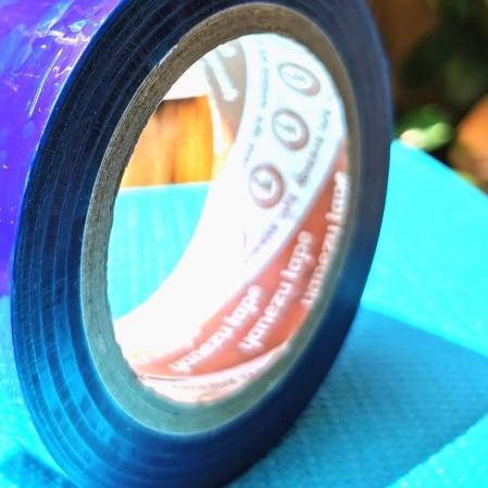 

♪ Protection Tape Biru , ukuran lebar 4 cm x 100 Meter ➼