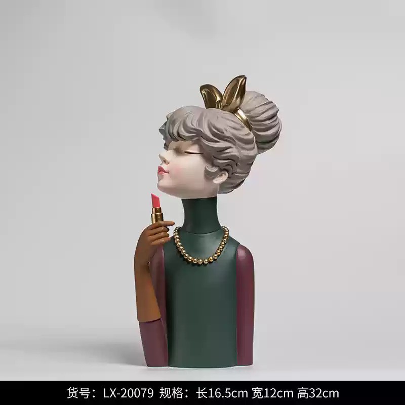 UNIK Bubble girl table decor pajangan ruangan homedecor Pajangan Bubble Girl Dekorasi Ruang Tamu