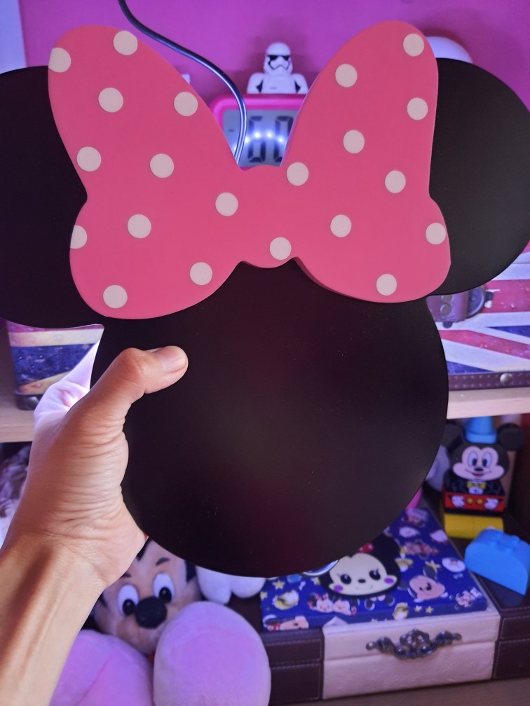 Lampu Minnie Mouse, Hello Kitty Dan Strawbery