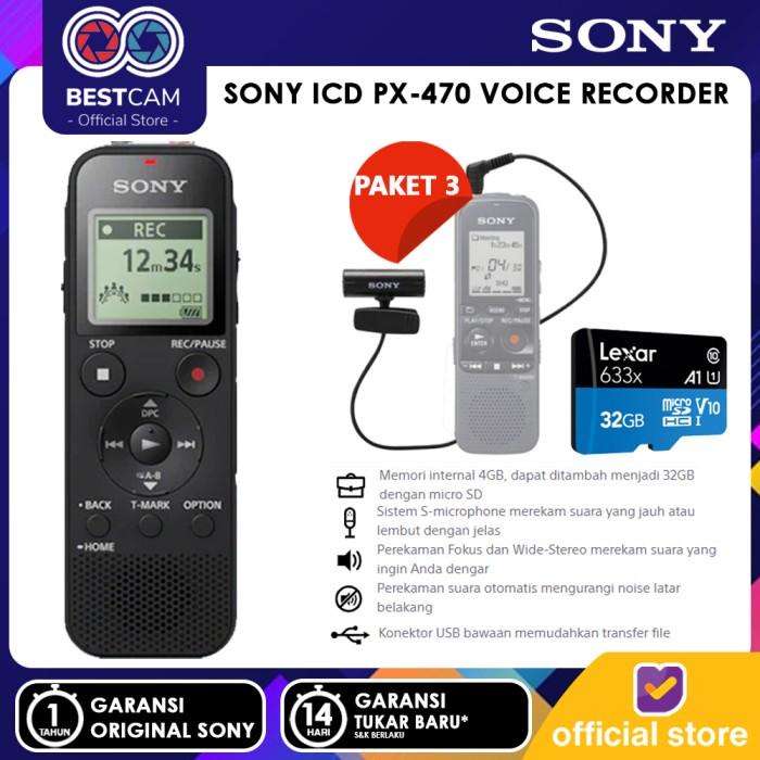 Sony ICD-PX-470 Voice Recorder