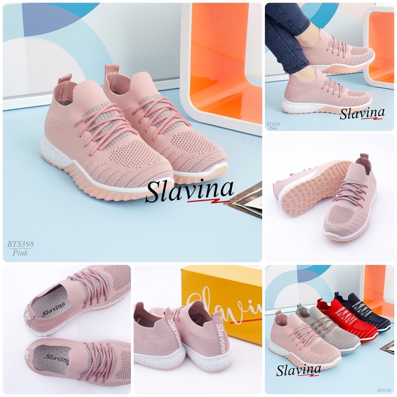 [JS18]Slavina Chloe Sneaker* Flyknit Series #BTS398