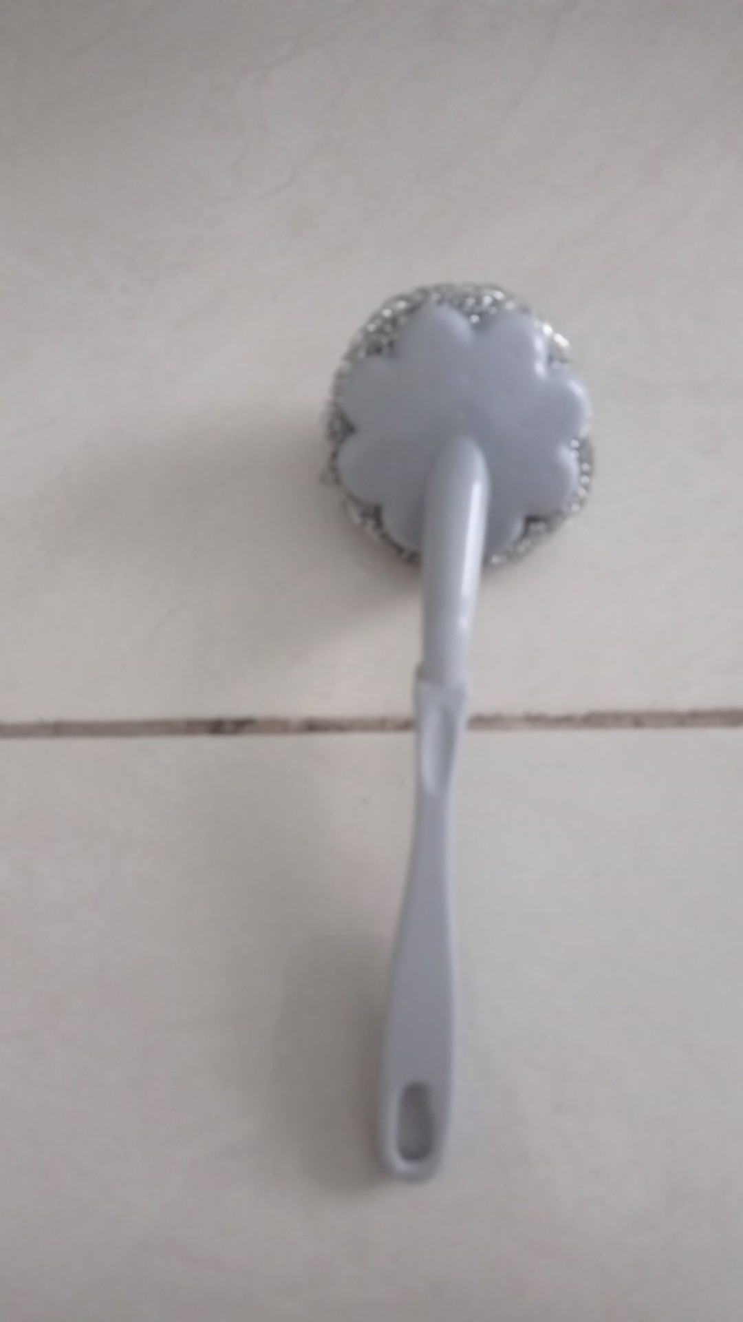 Sikat Bola Kawat Bahan Stainless Steel Dengan Gagang Panjang Untuk Mencuci Piring