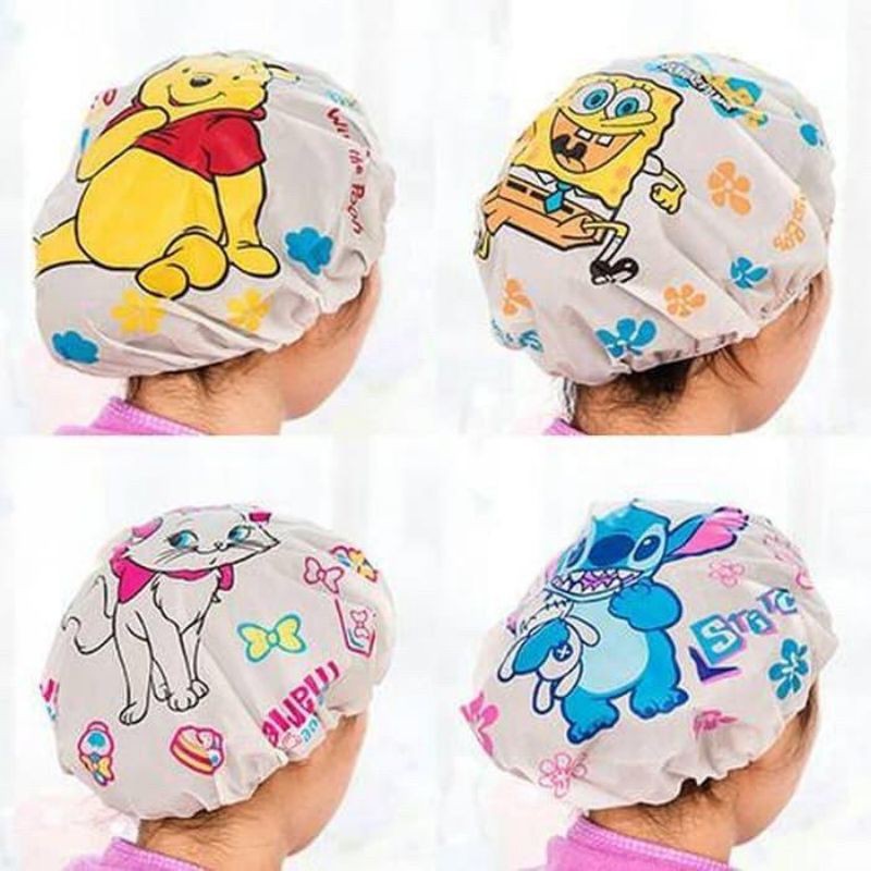 Shower Cap KARAKTER Lucu