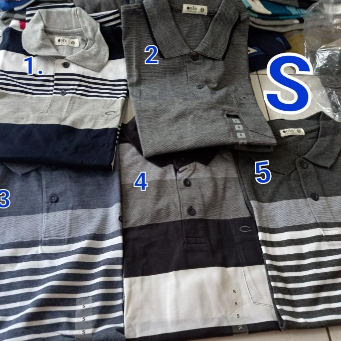 Kaos kerah dewasa Polo COLE Size M. L. XL
