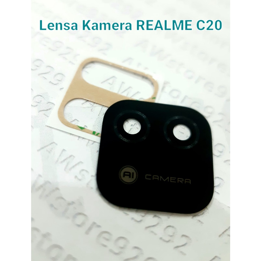 Lensa Kamera Kaca Kamera Belakang REALME C20