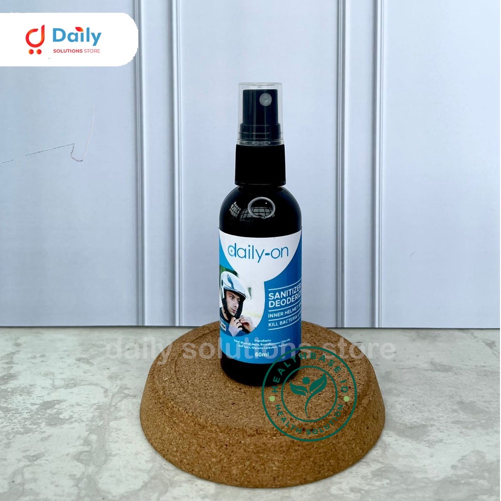 PENGHILANG BAU APEK HELM ANTI BACTERIAL - ANTI VIRUS - ANTI GATAL | SANITIZER HELMET &amp; DEODORIZER DAILY-ON