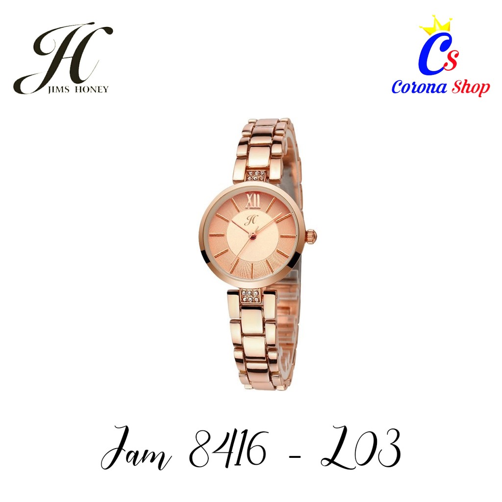 Jam Tangan Wanita Import Kode 8416 Woman Watch Jims Honey JH Ori Murah Free Box