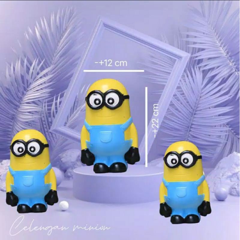 CELENGAN MINION PLASTIK LUCU TEBAL BAGUS