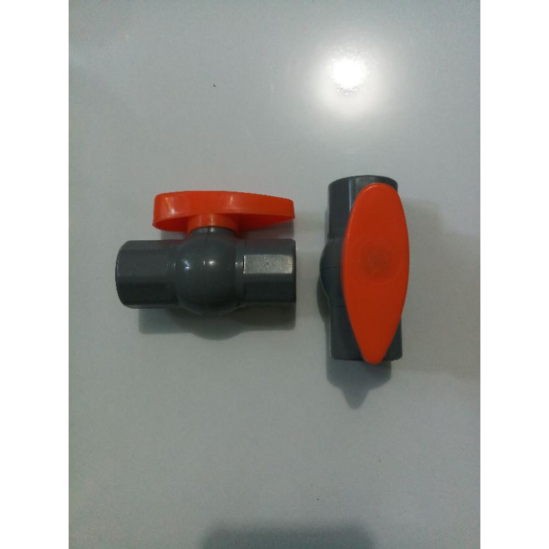 Ball Valve PVC 1/2&quot; (inch) / Stop kran air pipa VPR