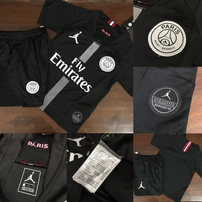 Promo Jersey PSG Baju Bola Anak PSG Jordan Kid Kids Grade Ori Thailand