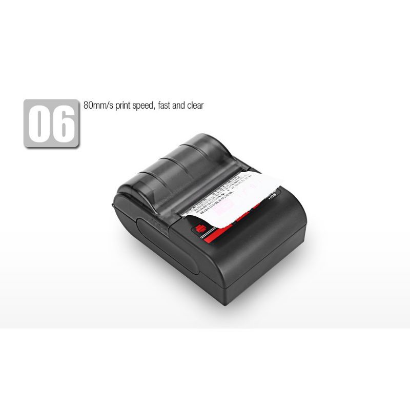 GOOJPRT POS Bluetooth Thermal Receipt Printer 58mm