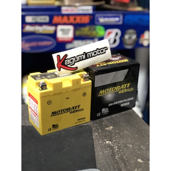Aki kering ori Motobatt MTZ6S