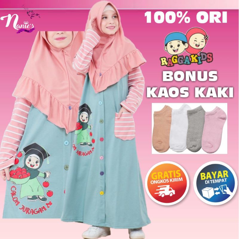 raggakids gamis anak murah berkwalitas / baju gamis anak perempuan model terbaru 2021 / RG 32