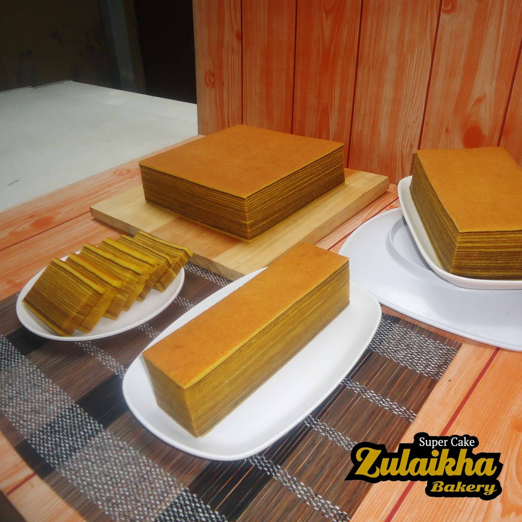 Lapis legit susu khas bangka asli super wisman ukuran 5 x 20 cm