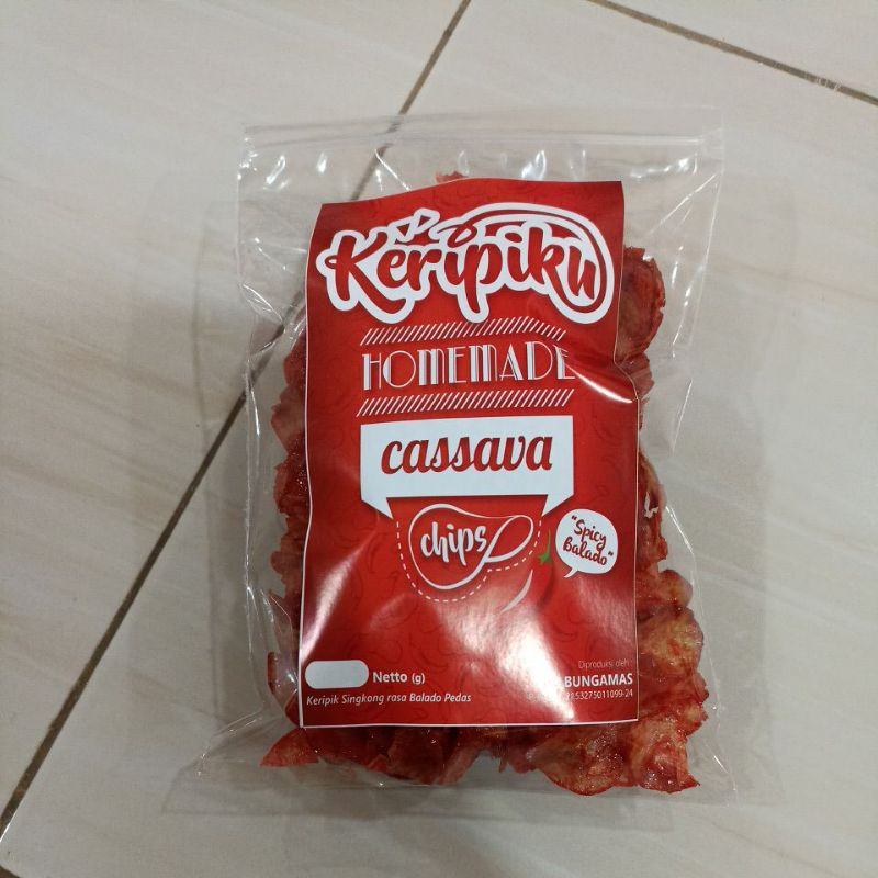 

keripiku singkong pedes balado 250gr