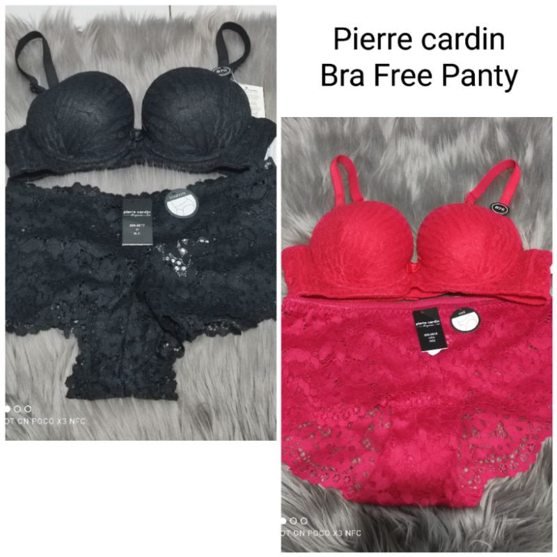 PIERRE CARDIN BRA SET ( 609- 62033B) SIZE 32B 34B FULL LabeL ORIGINAL