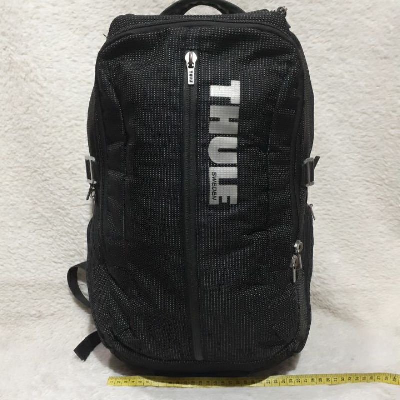 Tas Ransel Second / Preloved / THULE Backpack Hitam / Ransel Bekas