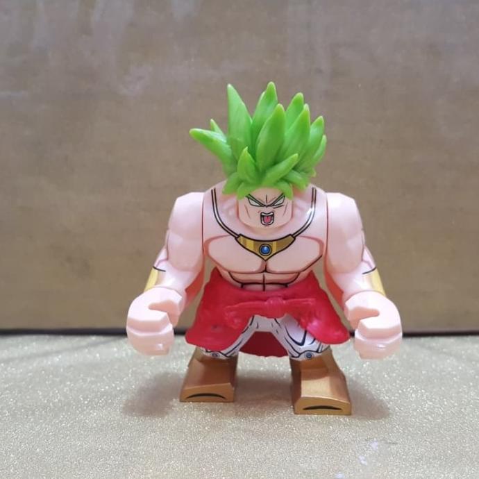 ] recast lego jumbo big figure dragon ball z broly wrath state mode