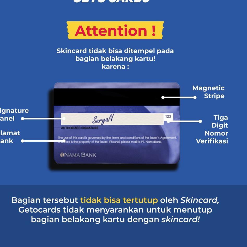 

Baru - Hunter X Hunter License GETO CARDS Skin / Sticker kartu ATM ~