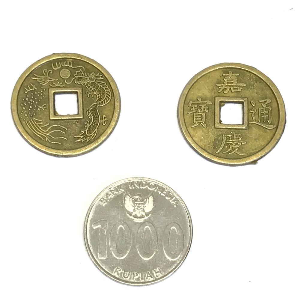 1 LUSIN - KOIN LUBANG CINA KUNO | CHINESE CHARM COIN