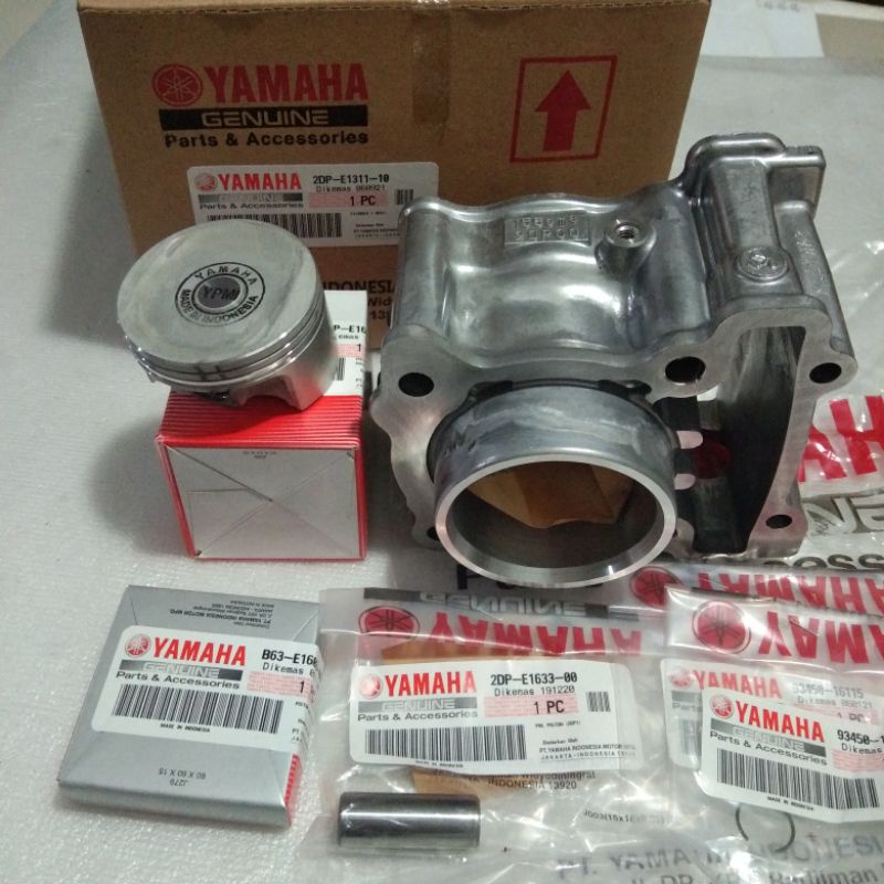 cylinder blok Yamaha NMAX aerox old piston yamaha nmax old seher nmax set
