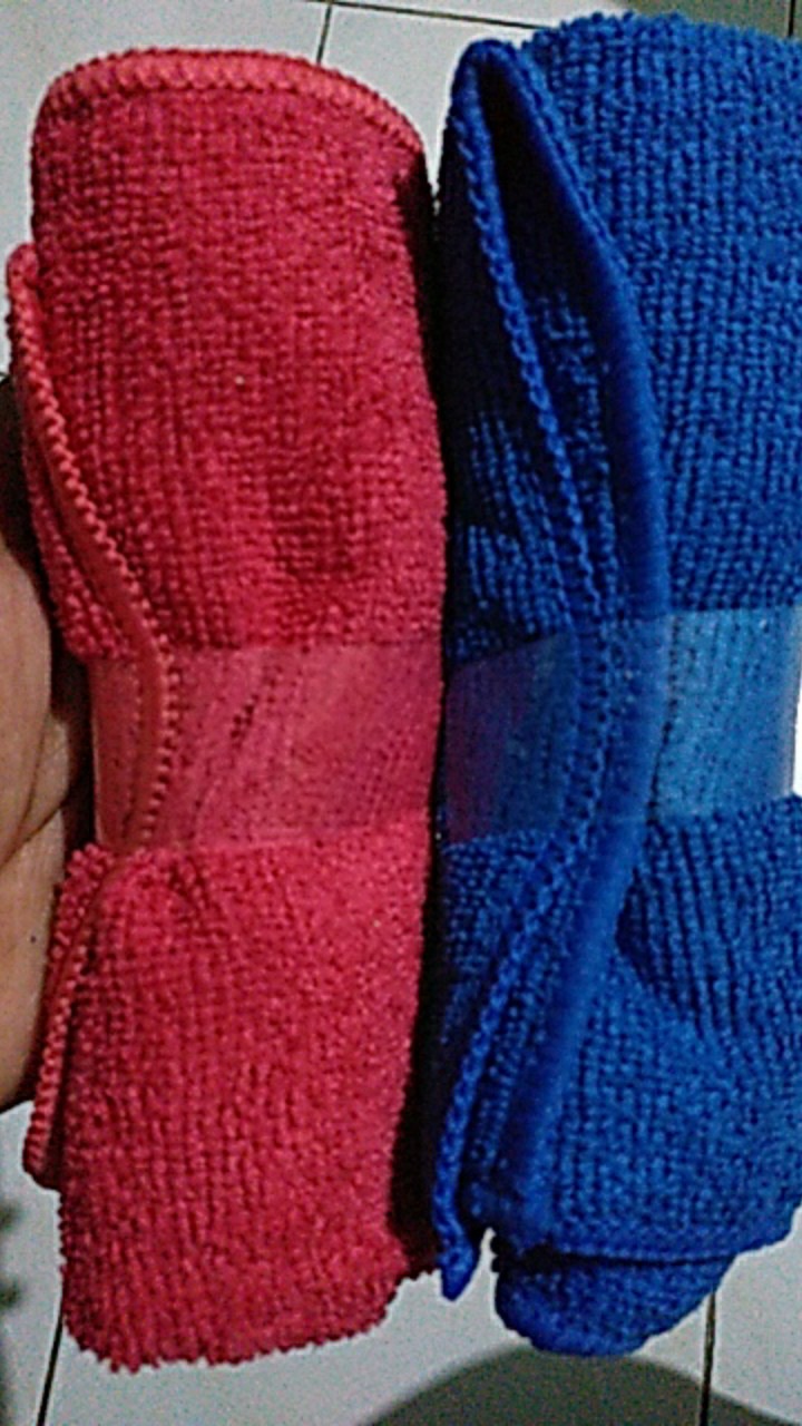 Pin Microfiber Towel - Lap Daya Serap Tinggi