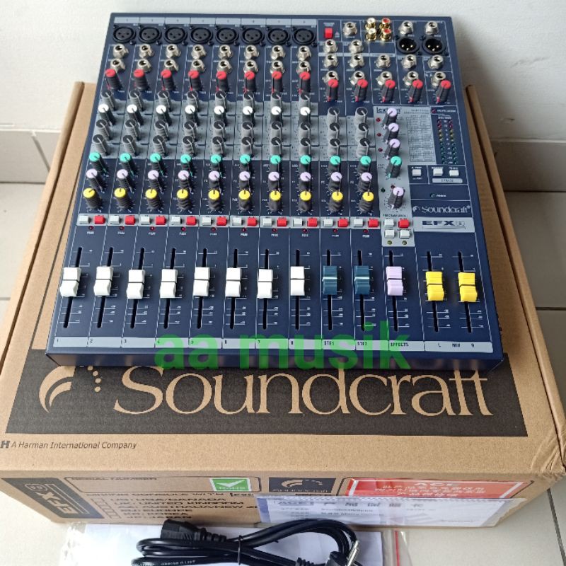 MIXER SOUNDCRAFT EFX8 EFFECT LEXICON EFX 8