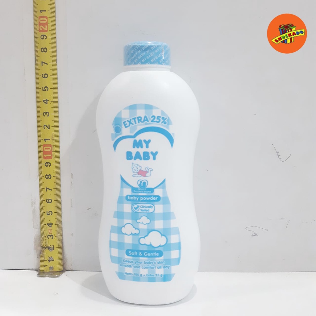 MAKASSAR! MY BABY POWDER 100G+25G - Bedak Bayi