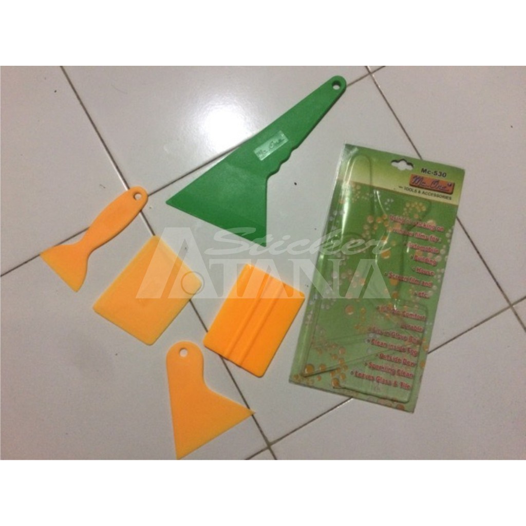 Scrap Set Alat Pasang Sticker dan Kaca Film