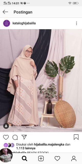 Gamis Batik Hijab Alila