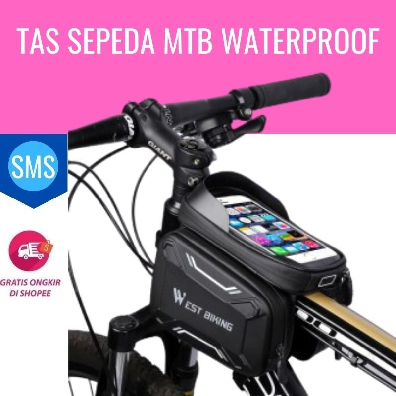 Tas Sepeda MTB Waterproof Aksesoris Sepeda