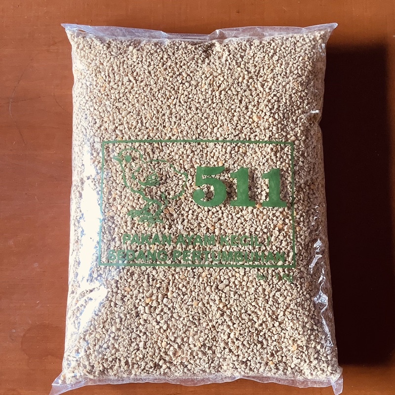 Pakan Ayam kecil Pur 511 1Kg organik super untuk anakan Ayam Pedaging atau Telur