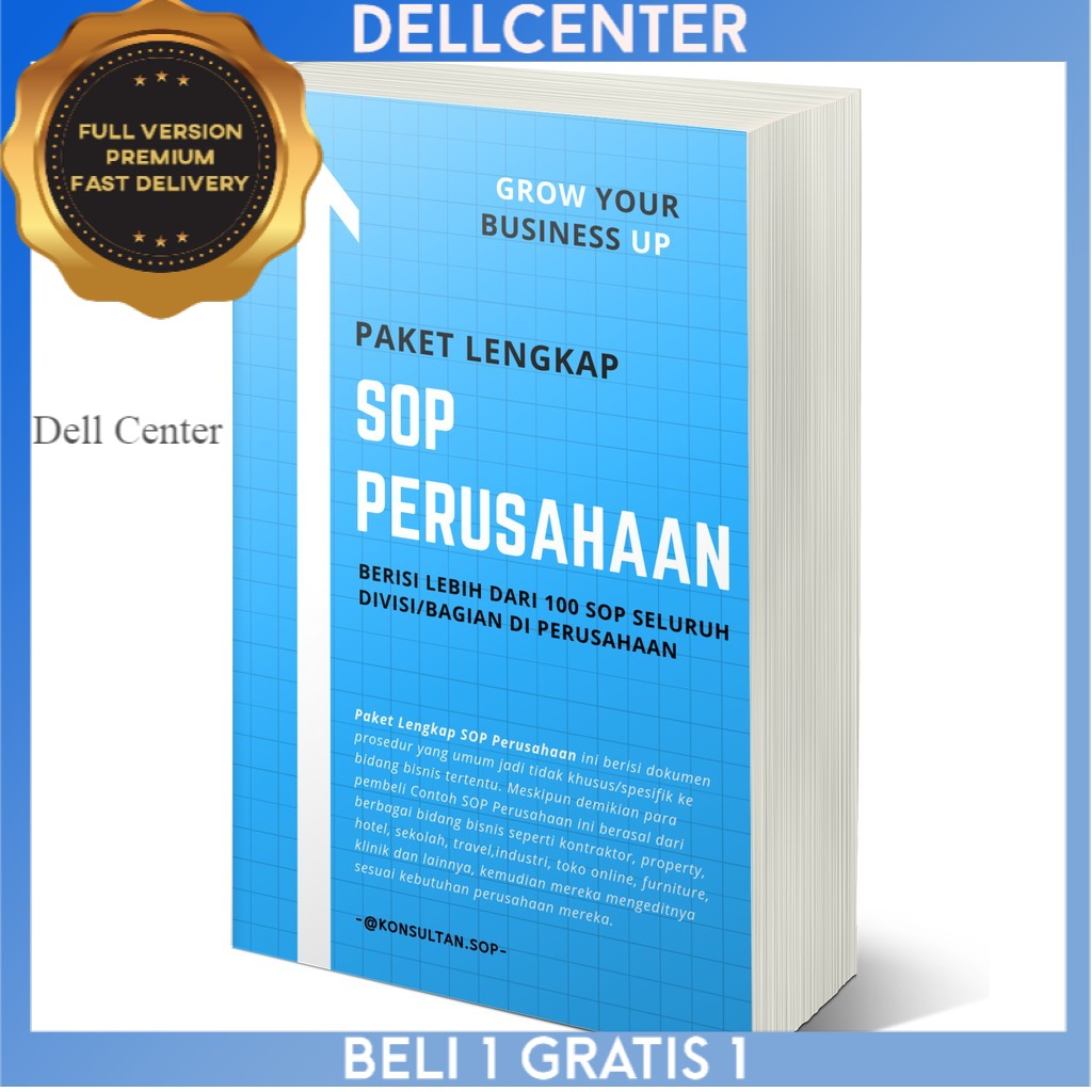 Draft Script SOP Perusahaan +Kontrak Perjanjian+ Surat Bisnis + Psikotest HRD PREMIUM