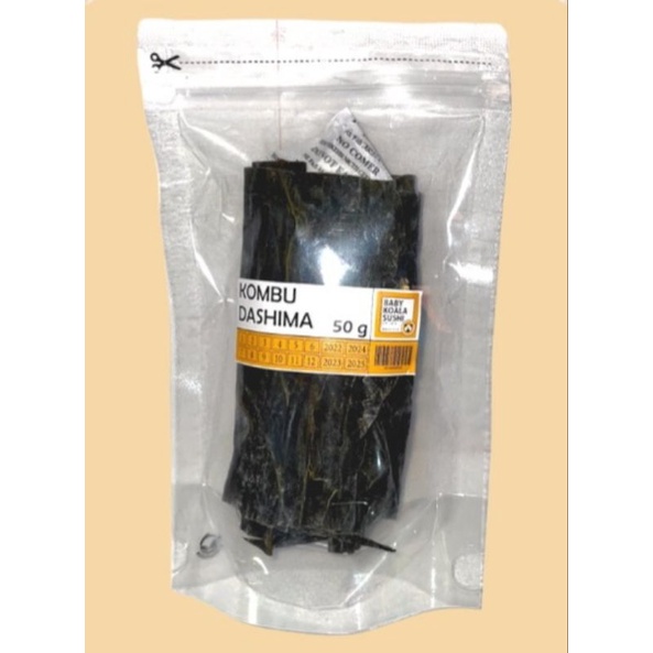 

KOMBU DASHI Konbu Dashima 50 g │ Kaldu Rumput Laut Import Kelp Kuah Miso Ramen Udon
