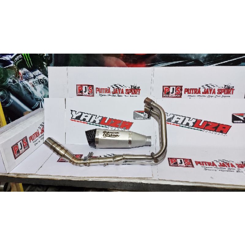 knalpot yoshimura for cbr250rr/ ninja fi/ r25 full system pnp