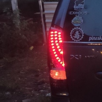 TERMURAH Lampu Stop Lamp Rem Xenia Avanza 2004 - 2011 LED Crystal smoke Depo Berkualitas