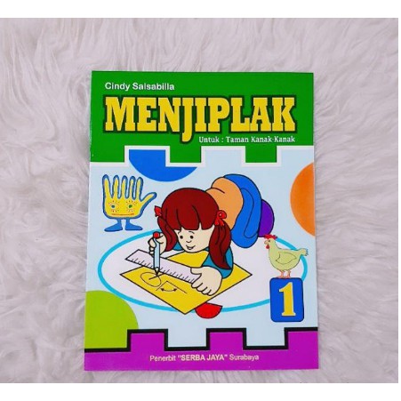 Buku Anak PAUD TK Menjiplak Jilid 1-4 - Buku Menjiplak - Buku Mencontoh - Buku Mewarnai