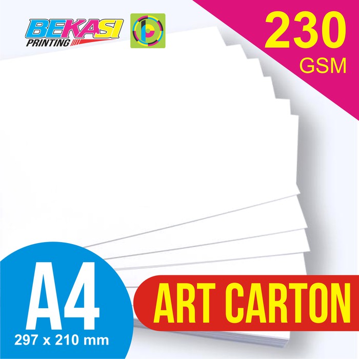 

Jual Kertas Art Carton 230 GSM A4 21 x 29.7 cm Berkualitas