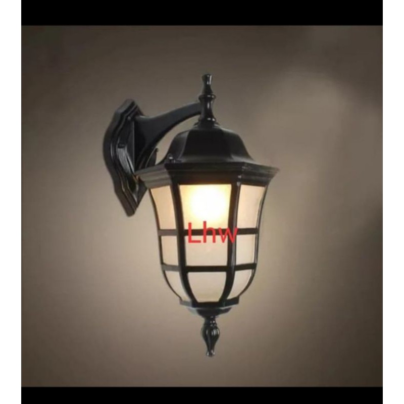 lampu hias dinding-lampu tempel-wall lamp 1202 dekorasi teras outdoor indoor