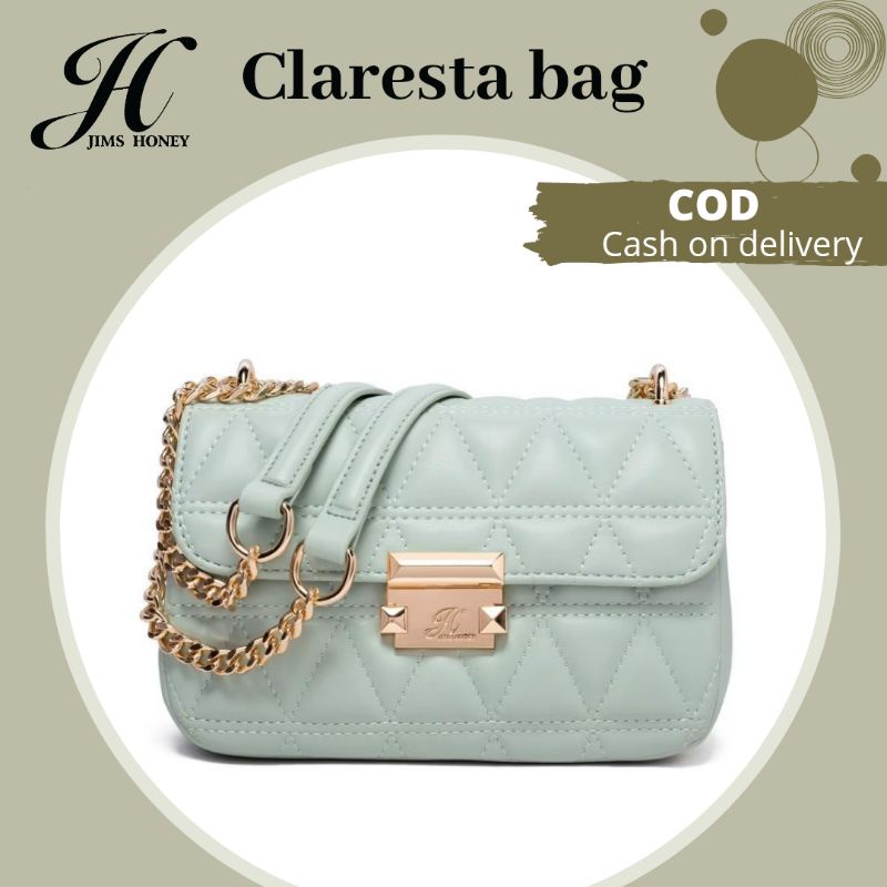 JIMS HONEY CLARESTA BAG Tas Wanita Selempang Casual Import