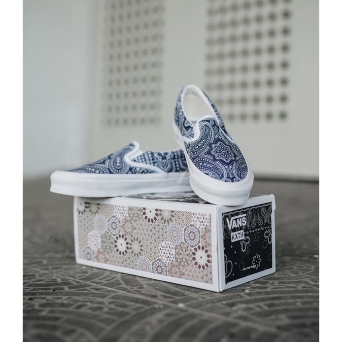 Vans OG Slipon LX KITH Paisley Gibralter Sea