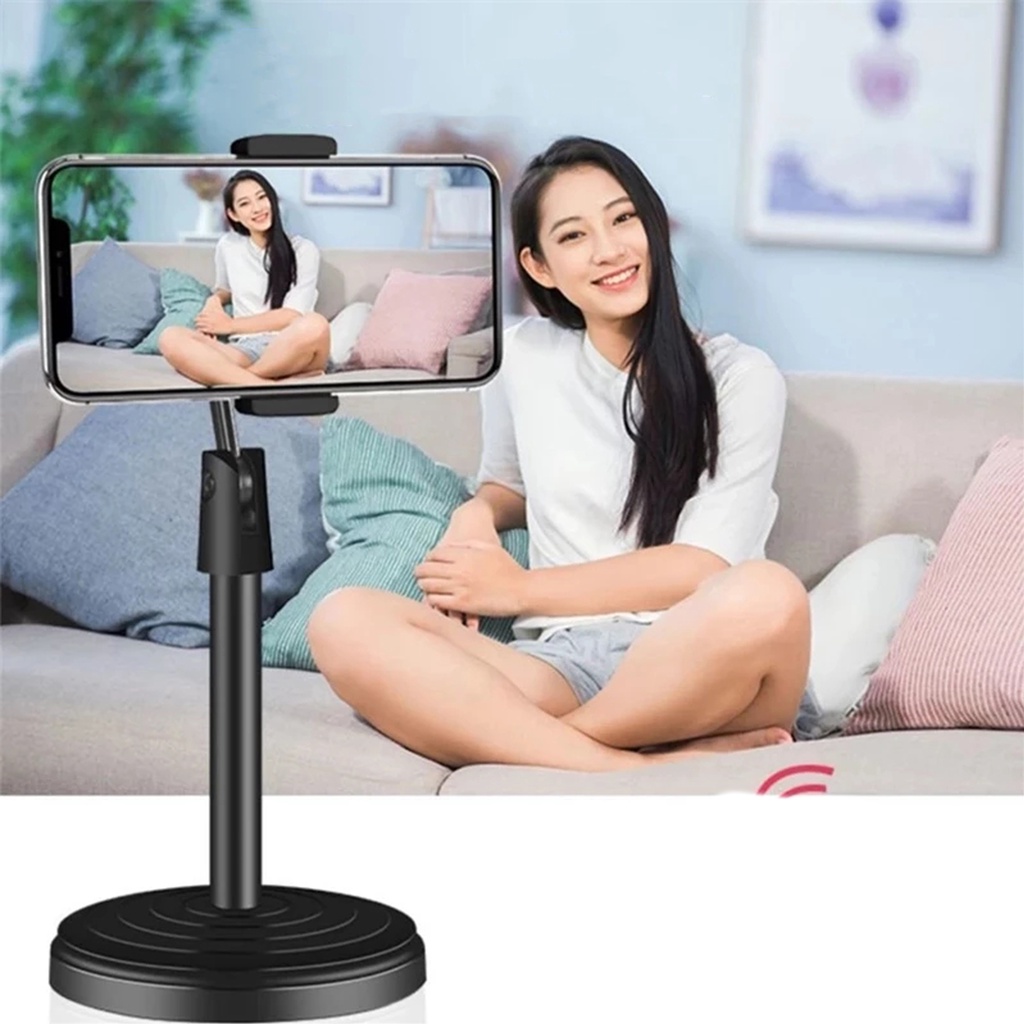 Shorush Stand Holder HP Dengan Flexible Arm Overhead Braket Handphone Smartphone