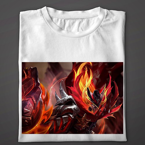 06 KAOS Mobile Legends aldous skin blazing force