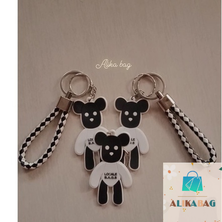 ALIKA BAG - Cute Mini Bear Gantungan Kunci Kecil