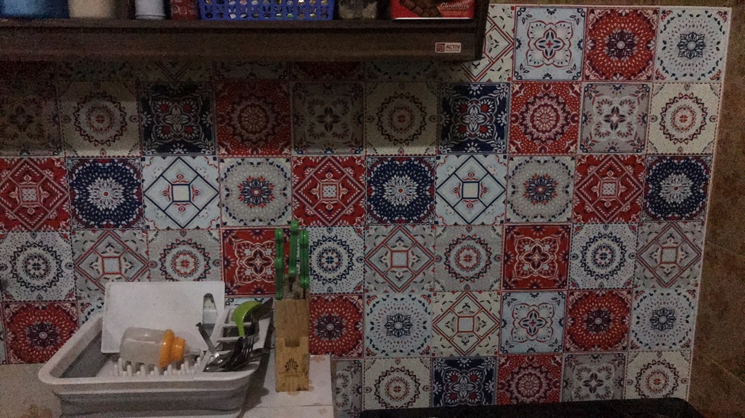 [sticker Dinding Dan Lantai Meteran] Bisa Untuk Perabot Seperti Kulkas Kompor Mesin Cuci - Ornamen 7