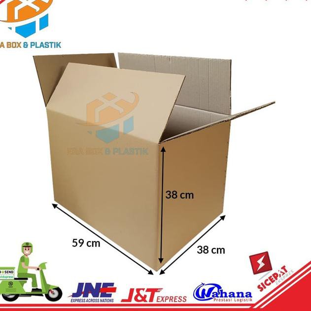 

Super Seller-42 Kardus 59x38x38 cm | Box | Karton Packaging | Dus Pindahan Besar Murah