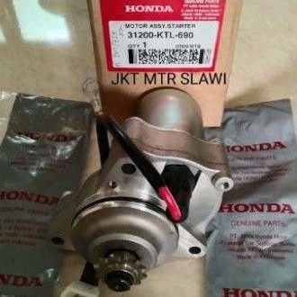 dinamo stater motor assy starter supra fit new ori Honda