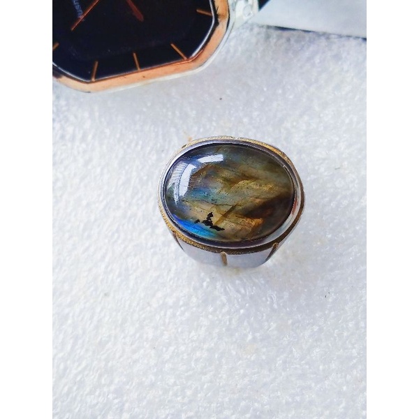 batu akik labradorit papua asli 100% batu alam